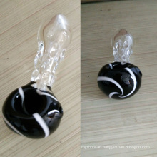 Wholesale Price Glass Spoon Pipes for Tobacco Smoking (ES-HP-118)